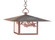 Monterey One Light Pendant in Antique Copper (37|MH20PFRMAC)