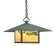 Monterey One Light Pendant in Satin Black (37|MH17EMBK)