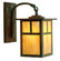 Mission One Light Wall Mount in Rustic Brown (37|MB7TGWRB)
