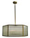 Lyon Four Light Chandelier in Mission Brown (37|LYCH26CSMB)