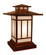 Kennebec One Light Column Mount in Satin Black (37|KC12TNBK)