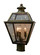 Inverness Three Light Post Mount in Slate (37|INP10GRCSS)