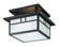 Huntington Two Light Ceiling Mount in Mission Brown (37|HCM12ECRMB)