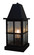Hartford One Light Column Mount in Rustic Brown (37|HC6GWRB)