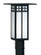 Glasgow One Light Post Mount in Pewter (37|GP9LGWCP)