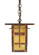 Finsbury One Light Pendant in Rustic Brown (37|FIH8RMRB)