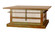 Finsbury One Light Column Mount in Rustic Brown (37|FIC16RMRB)