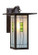 Franklin One Light Wall Mount in Satin Black (37|FB9LCBK)