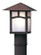 Evergreen One Light Post Mount in Pewter (37|EP7PFAMP)