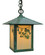 Evergreen One Light Pendant in Satin Black (37|EH9ACSBK)