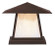 Carmel One Light Column Mount in Bronze (37|CC12EWOBZ)