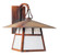 Carmel One Light Wall Mount in Mission Brown (37|CB12HRMMB)