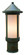 Berkeley One Light Post Mount in Rustic Brown (37|BP6LWORB)