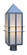 Bexley One Light Post Mount in Pewter (37|BEP9RMP)