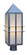 Bexley One Light Post Mount in Pewter (37|BEP9FP)