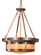 Berkeley Four Light Pendant in Rustic Brown (37|BCMH20GWRB)