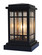 Avenue One Light Column Mount in Mission Brown (37|AVC6CSMB)