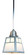 A-Line One Light Pendant in Pewter (37|ASH1ECSP)
