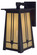 Aberdeen One Light Wall Mount in Satin Black (37|ABB7CLRBK)