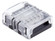 Trulux Tape Light 5Pin Heavy Duty Snap Connector in White/Clear (303|TL5SPLHD)