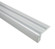 Premium Extrusions Step Mounting Channel End Cap in White (303|PESTEPLEFT)