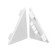 Premium Extrusions Pro30 Left Side End Cap in Raw Aluminum (303|PEPRO30LEFT)
