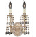 Wall Sconce Two Light Wall Sconce in True Brass (183|WS9475ATK16GST)