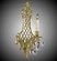Wall Sconce One Light Wall Sconce in Antique Silver (183|WS9453OLN10GPI)