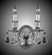 Wall Sconce Two Light Wall Sconce in Satin Nickel (183|WS9402OLN07GPI)