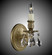 Wall Sconce One Light Wall Sconce in Aged Bronze satin (183|WS9401A13SST)