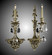 Blairsden One Light Wall Sconce in Antique Black Glossy (183|WS9081O02GPI)