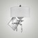 Kaya Three Light Wall Sconce in Pewter w/Polished Nickel Accents (183|WS5665G37G38GSTGL)