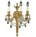 Wall Sconces Three Light Wall Sconce in Polished Brass w/Black Inlay (183|WS2113U12GST)