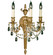 Wall Sconces Three Light Wall Sconce in Polished Brass w/Umber Inlay (183|WS2113U01GPI)