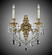 Finisterra Two Light Wall Sconce in Polished Brass w/Black Inlay (183|WS2080O12GPI)