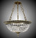 Corinthian Six Light Pendant in Silver (183|PD8219P08G)