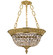 Corinthian Three Light Pendant in Antique Silver (183|PD8215P10G)