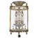 Lantern Three Light Semi-Flush Mount in French Gold Glossy (183|LTFM2208OLN03GST)