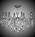 Rosetta Eight Light Flush Mount in Palace Bronze (183|FM9541ALN21S)