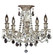 Biella Five Light Flush Mount in Polished Brass w/Black Inlay (183|FM9202OTK12G)