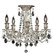 Biella Five Light Flush Mount in Antique Silver (183|FM9202OTK10G)