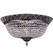 Corinthian LED Flush Mount in Silver (183|FM8622P08G)