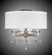 Kaya Five Light Flush Mount in Polished Brass (183|FM5622G32GSTHL)