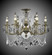 Finisterra Six Light Flush Mount in Polished Brass w/Black Inlay (183|FM2066OTK12GST)