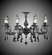 Finisterra Eight Light Flush Mount in Antique Silver (183|FM2017OLN10GST)