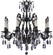 Chateau Eight Light Chandelier in Antique Silver (183|CH9632OTK10GPI)