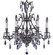 Chateau Six Light Chandelier in Antique Silver (183|CH9631OLN10GST)