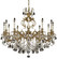 Rosetta 12 Light Chandelier in Aged Bronze satin (183|CH9579OTK13SST)