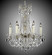 Crystella Six Light Chandelier in Antique Silver (183|CH9282A10GST)