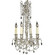 Biella Four Light Chandelier in Antique Black Glossy (183|CH9211O02GPI)